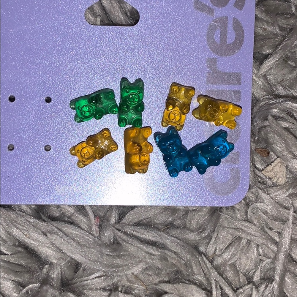 Gummy bear earrings